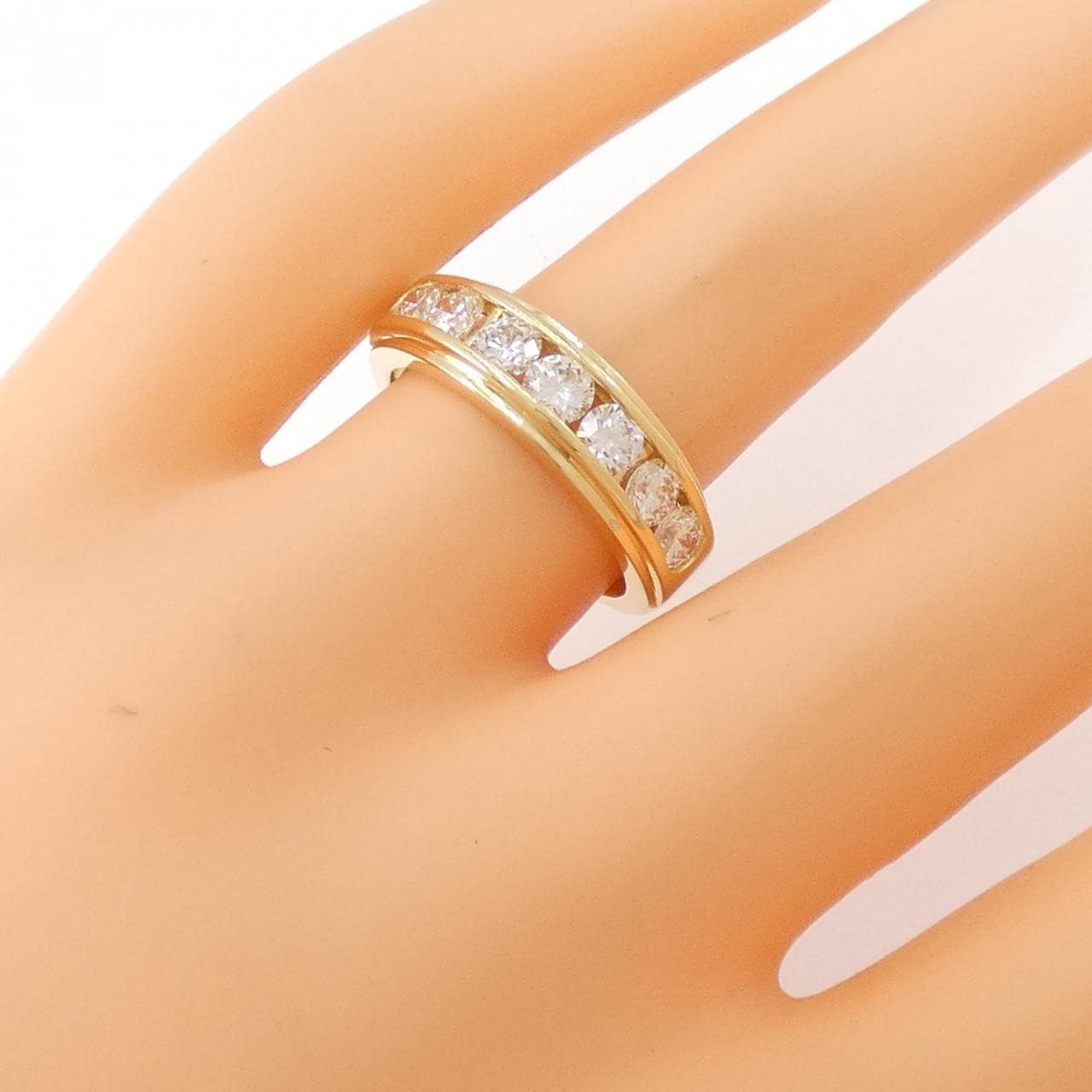 K18YG ダイヤモンド リング 1.150CT