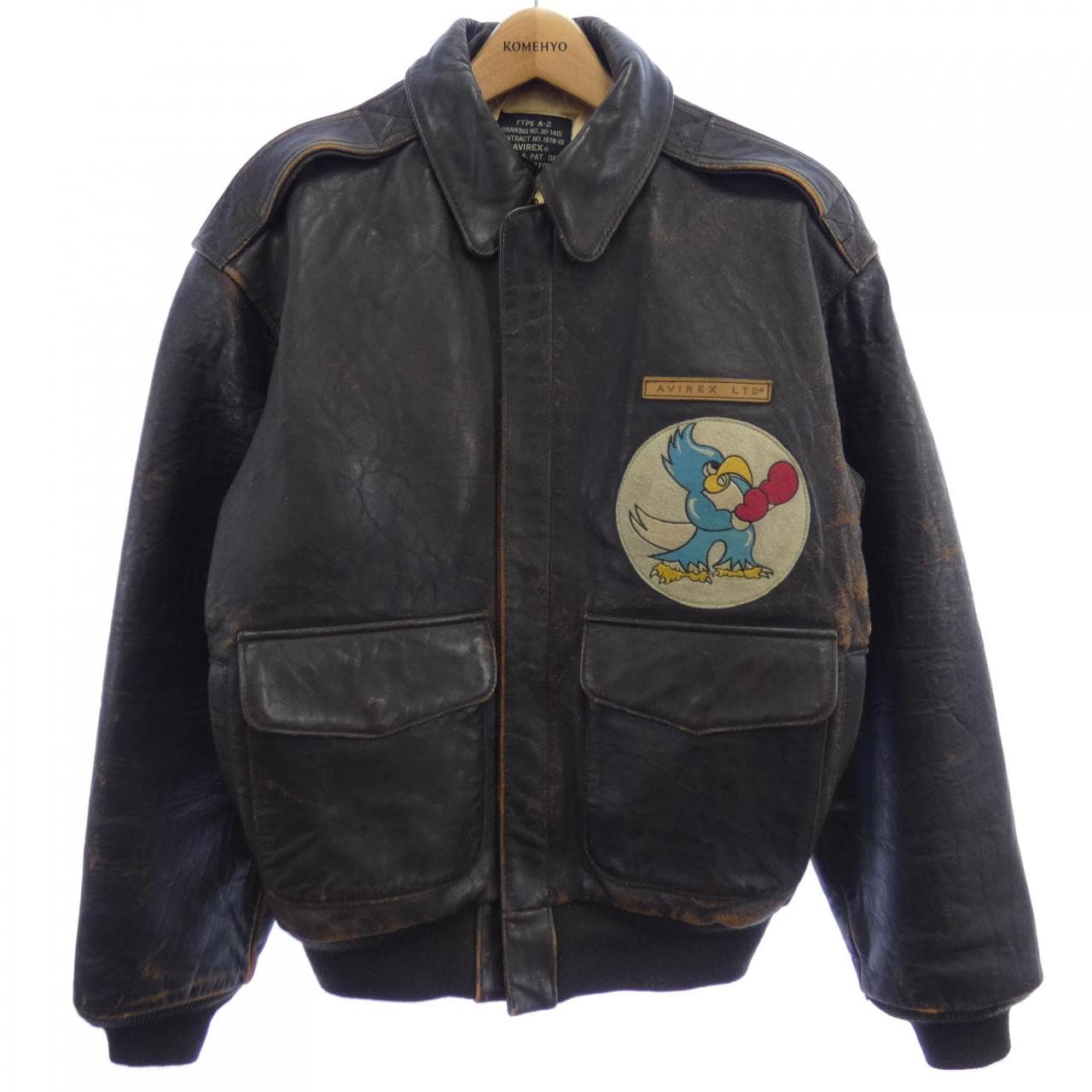 アヴィレックス AVIREX A-2 レザージャケット