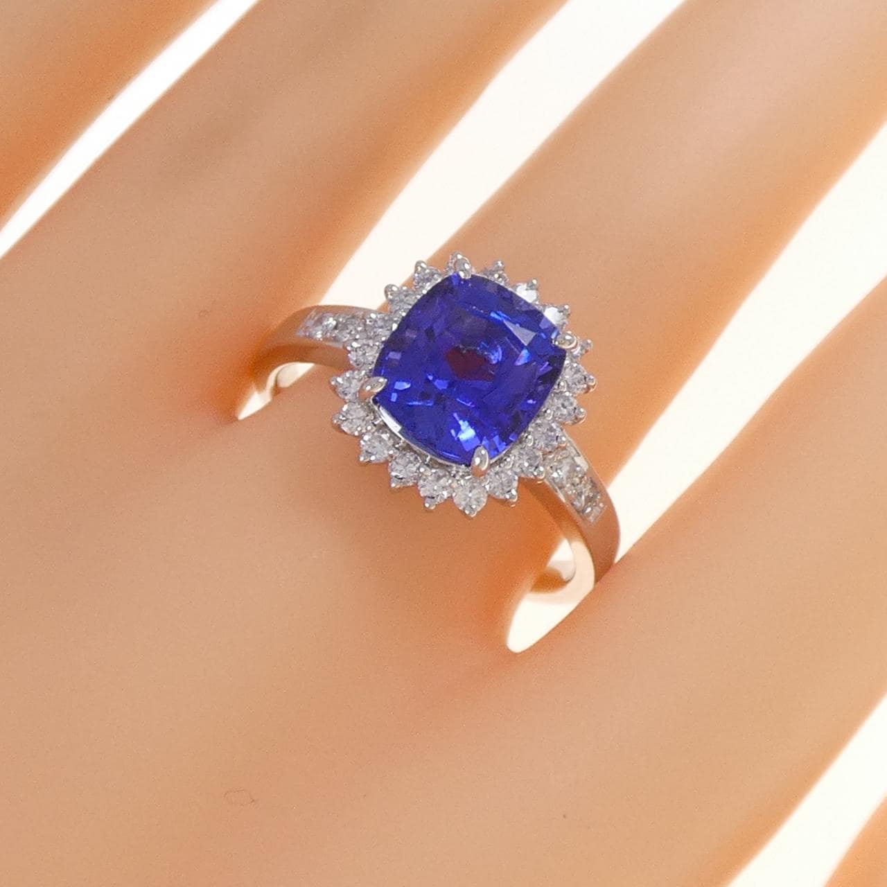 PT900 タンザナイト リング 3.62CT