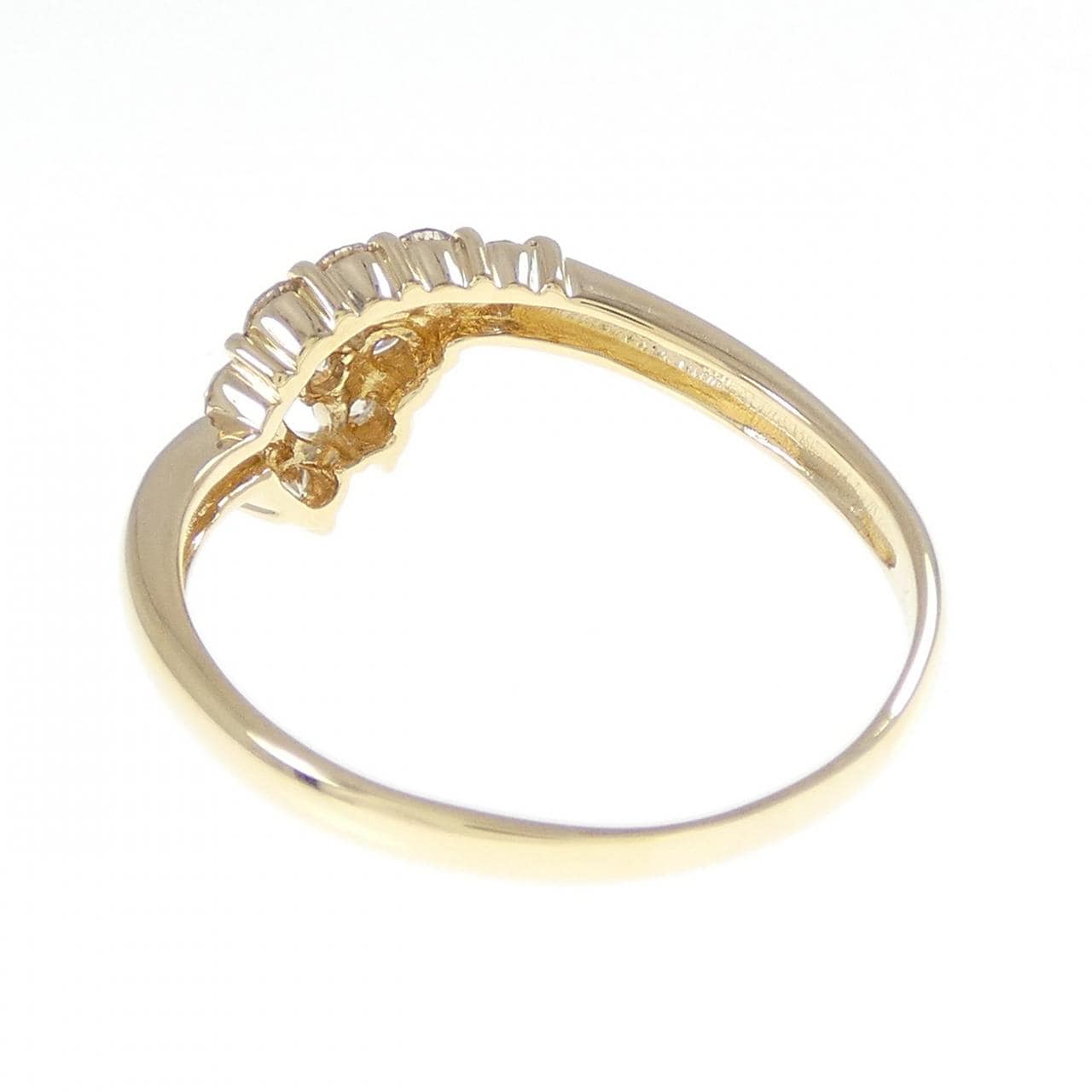 K18YG ダイヤモンド リング 0.50CT