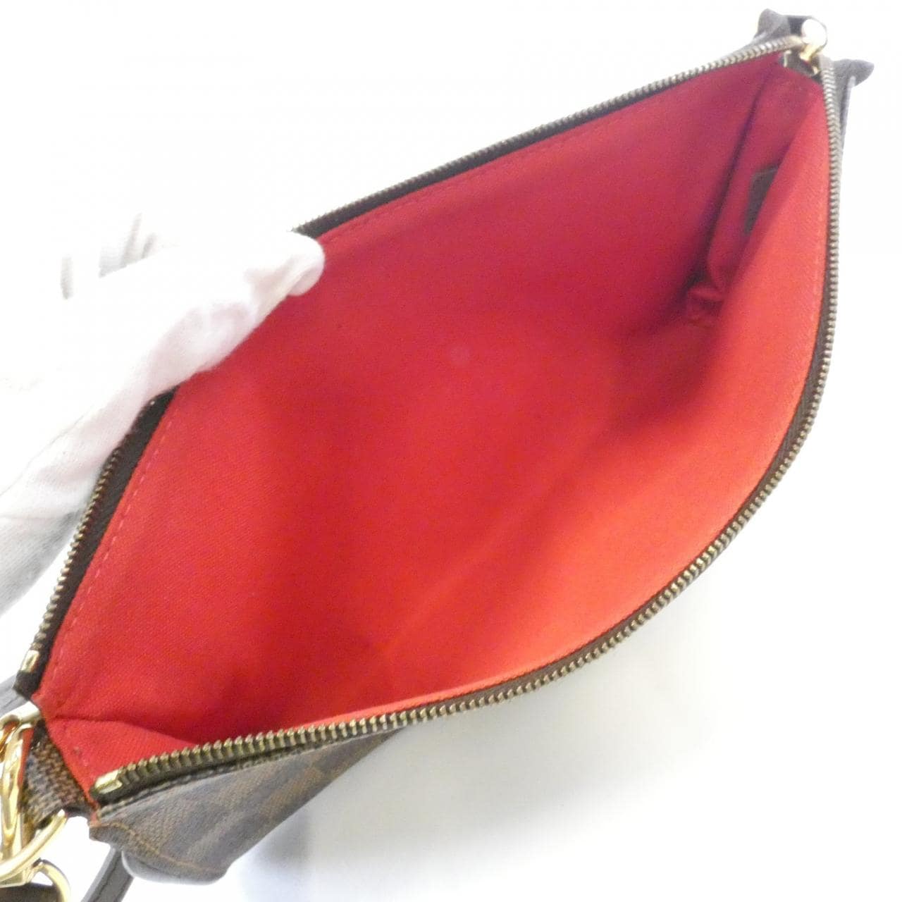 ルイヴィトン ダミエ エヴァ N55213 ショルダーバッグ