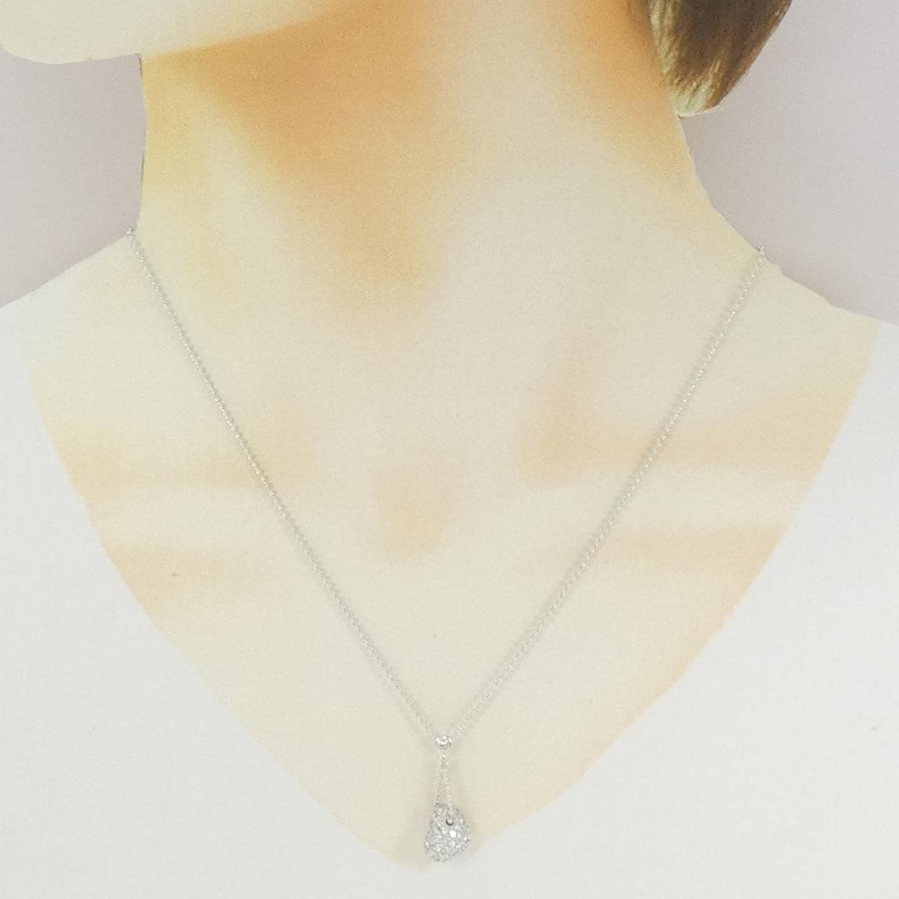 ポンテヴェキオ ダイヤモンド ネックレス 0.55CT