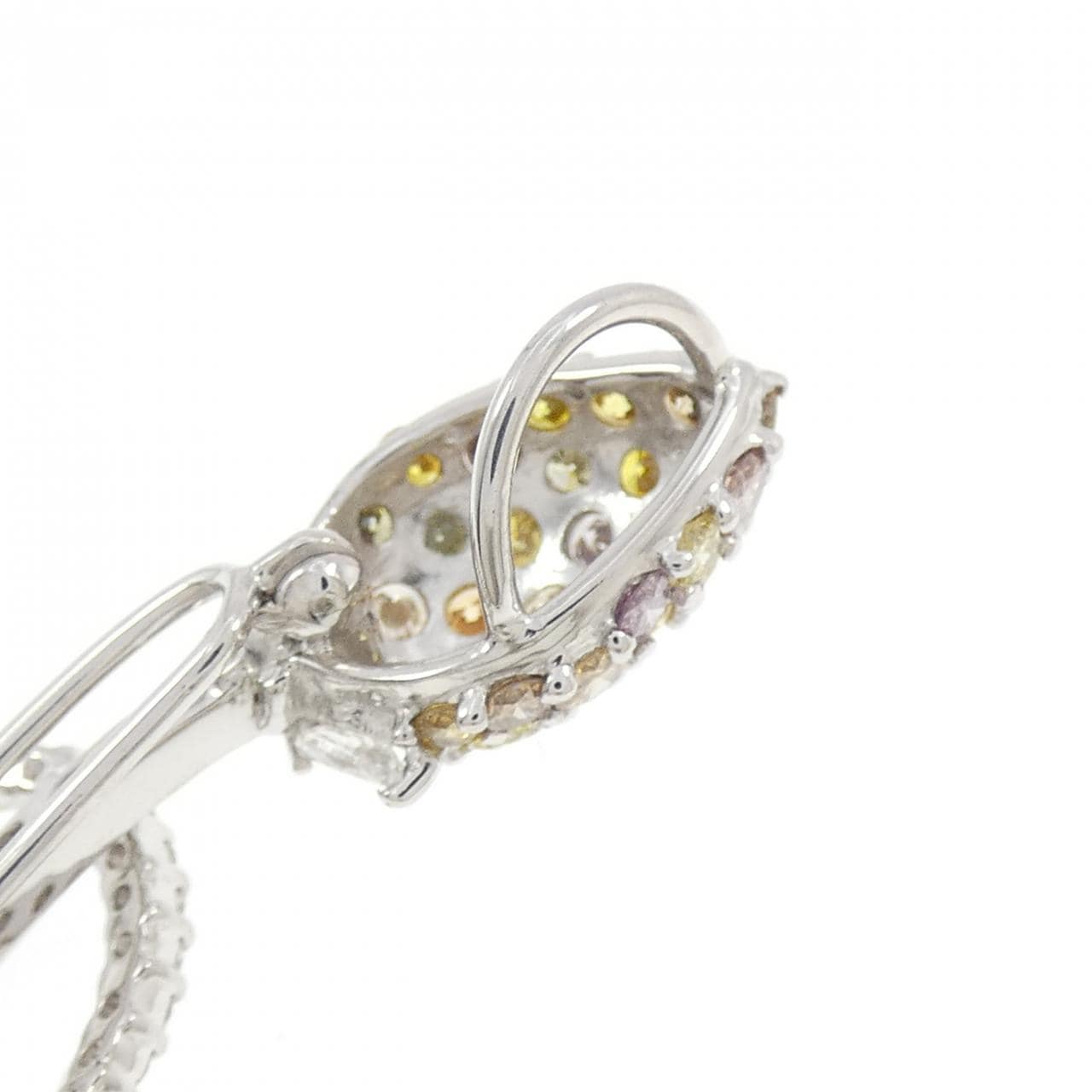 750WG ダイヤモンド ブローチ 2.68CT