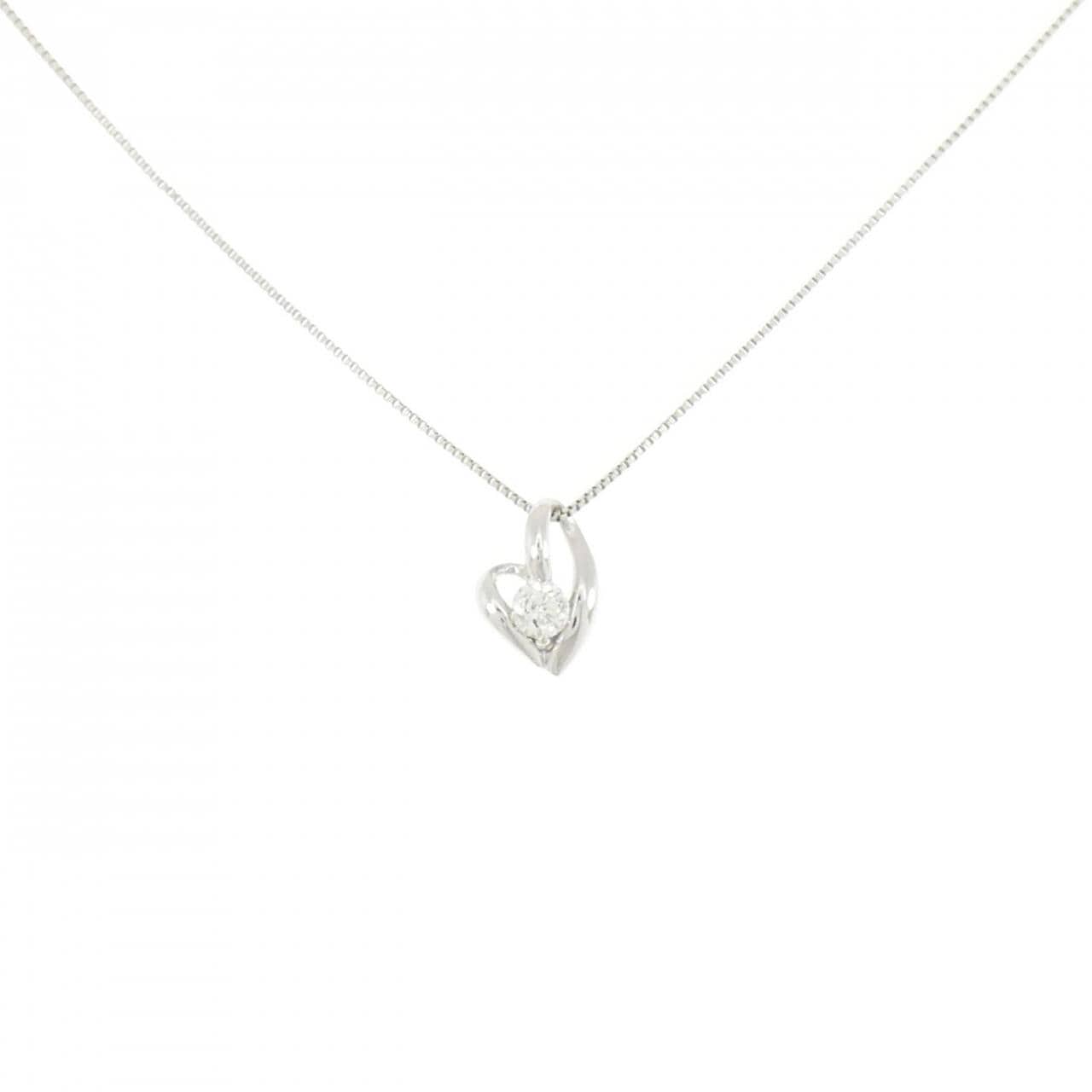 PT900/PT850 ダイヤモンド ネックレス 0.10CT