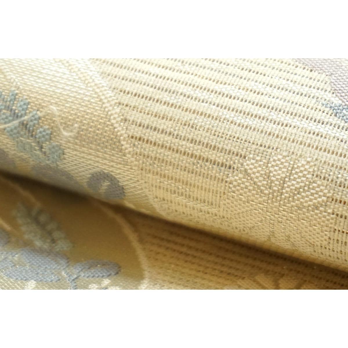 夏袋帯　絽織　芯なし仕立