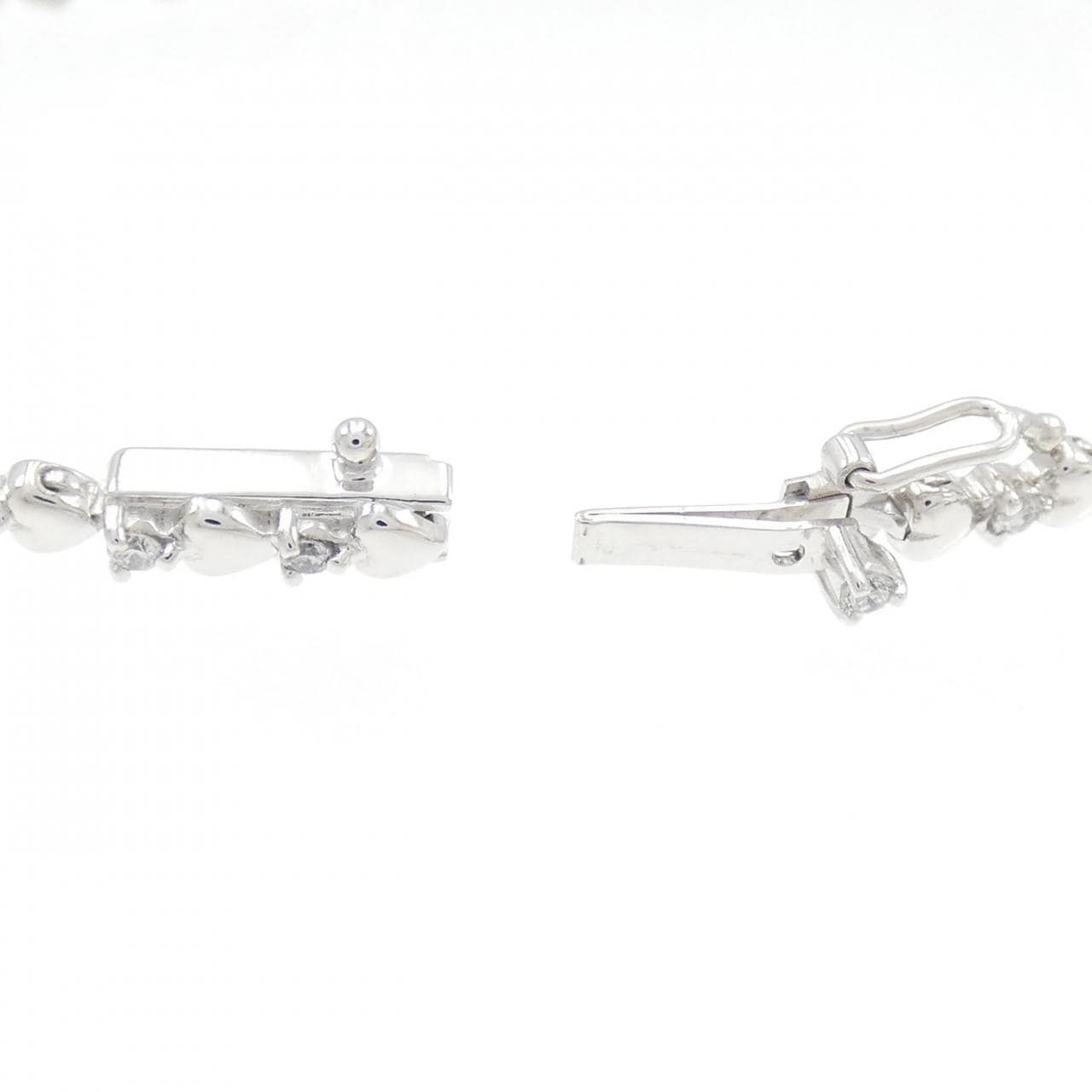 タサキ ハート ダイヤモンド ブレスレット 0.72CT