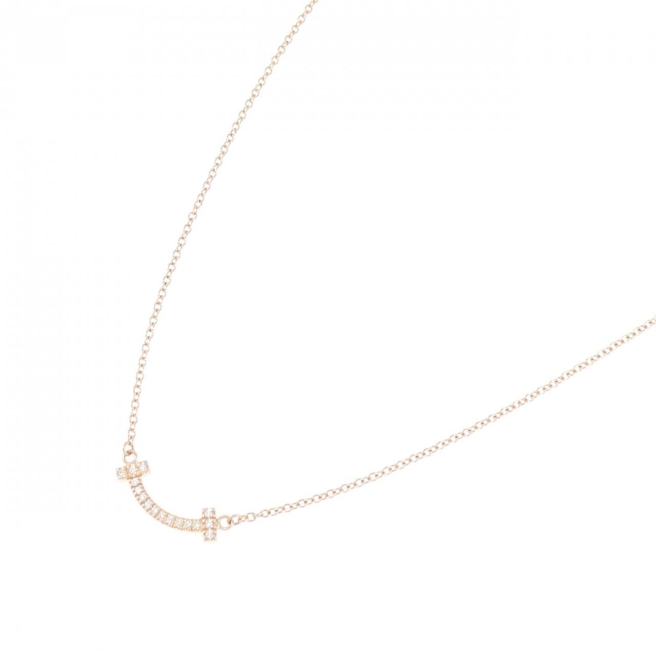 ティファニー Tスマイル ミニ ネックレス