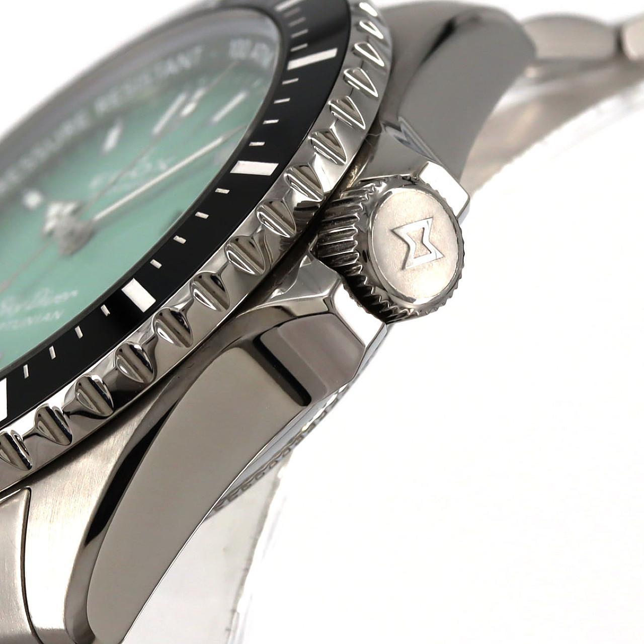 エドックス スカイダイバーネプチュニアン 80120-3NM-VDN SS 自動巻