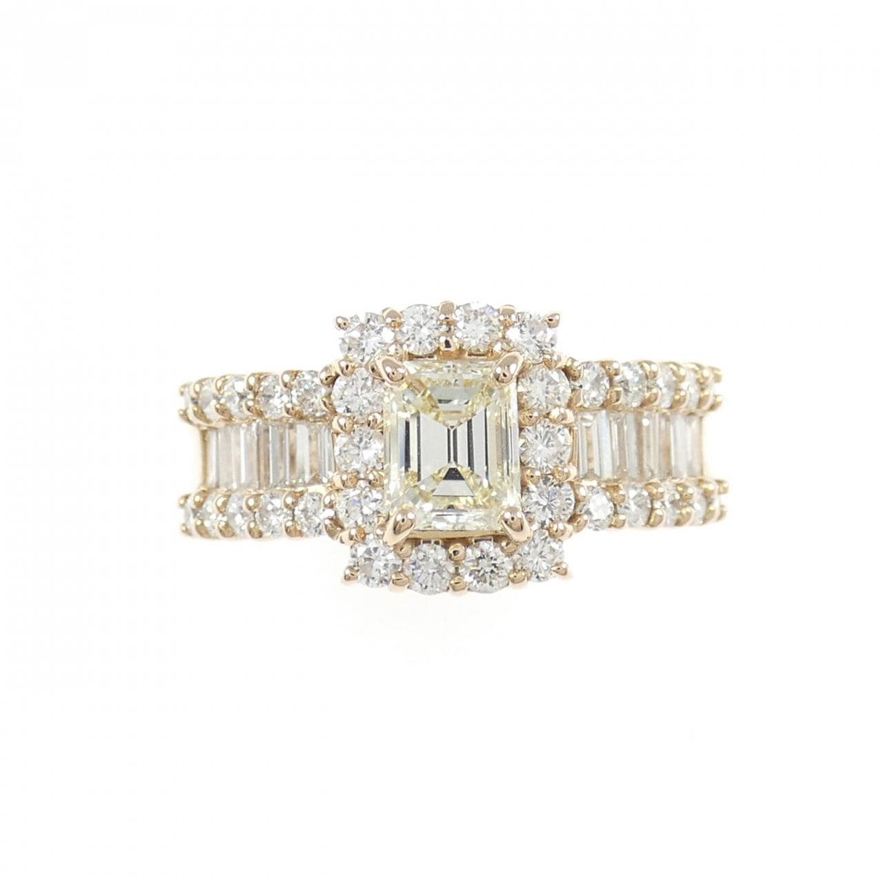 K18PG ダイヤモンド リング 0.505CT
