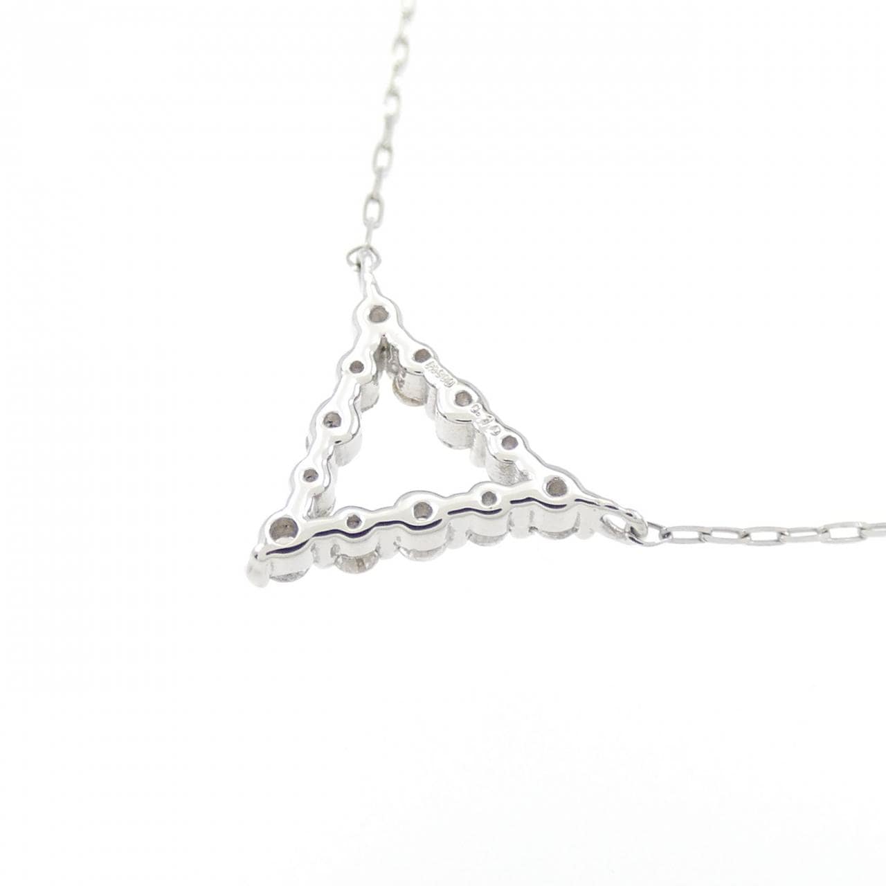 [BRAND NEW] PT Diamond Necklace 0.10CT