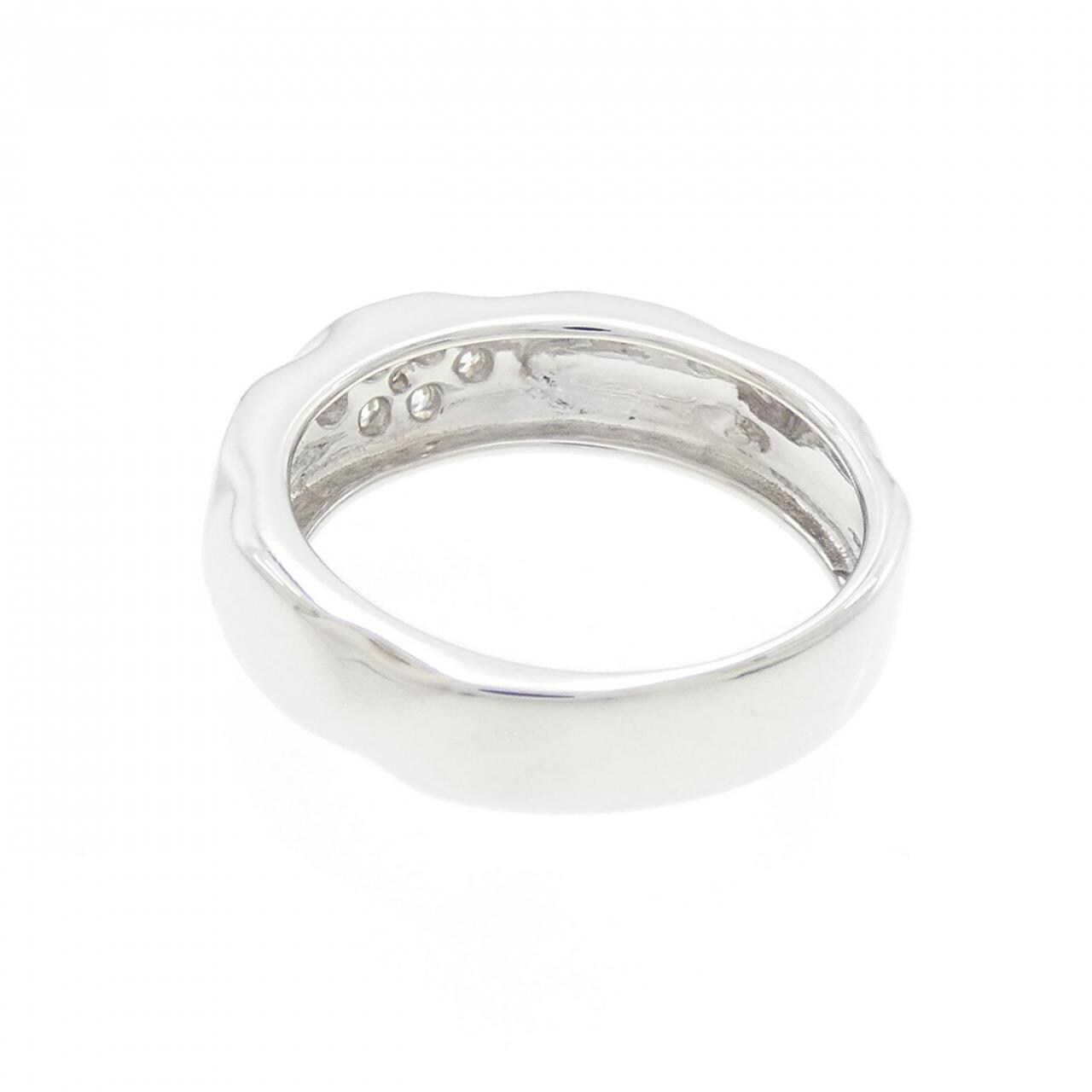K18WG ダイヤモンド リング 0.18CT
