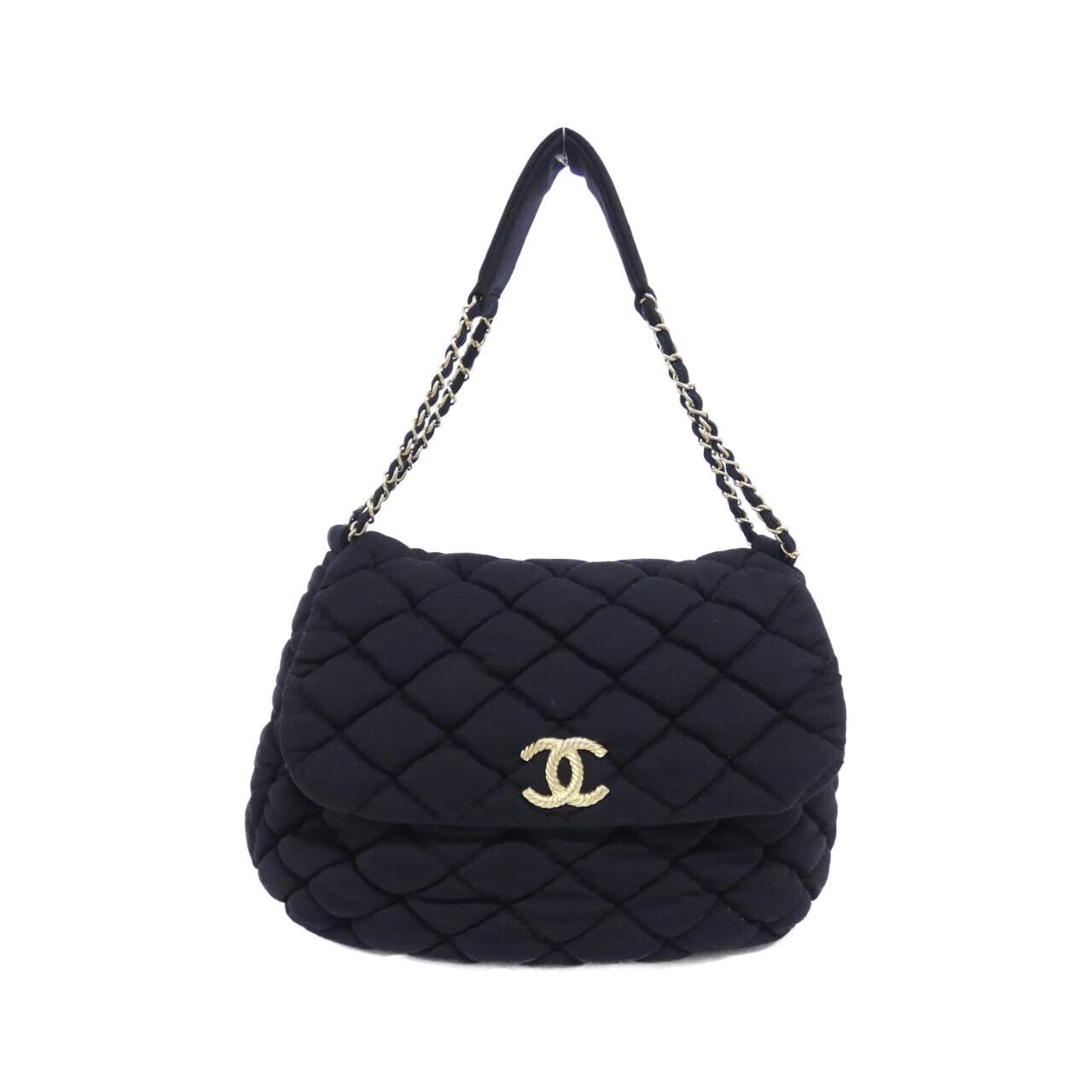 シャネル バブルキルト ライン ショルダーバッグ