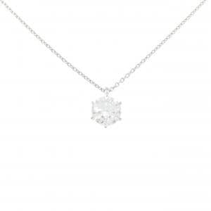 【リメイク】PT900/PT850 ダイヤモンド ネックレス 1.019CT G SI2 VG