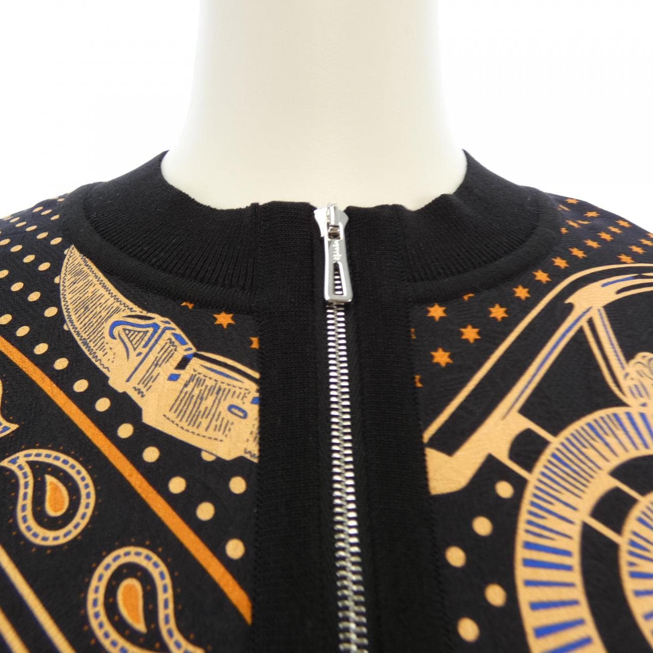 エルメス HERMES EPERON D'OR BANDANA 4H2824D3 ツイルレーヌ カーディガン