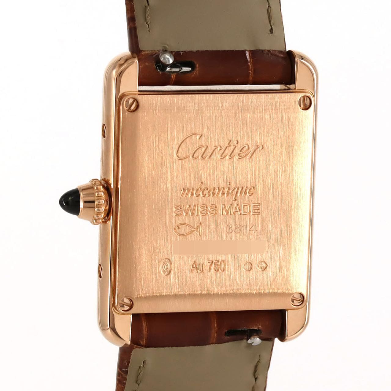 カルティエ タンクルイカルティエ SM PG WGTA0010 PG･RG 手巻