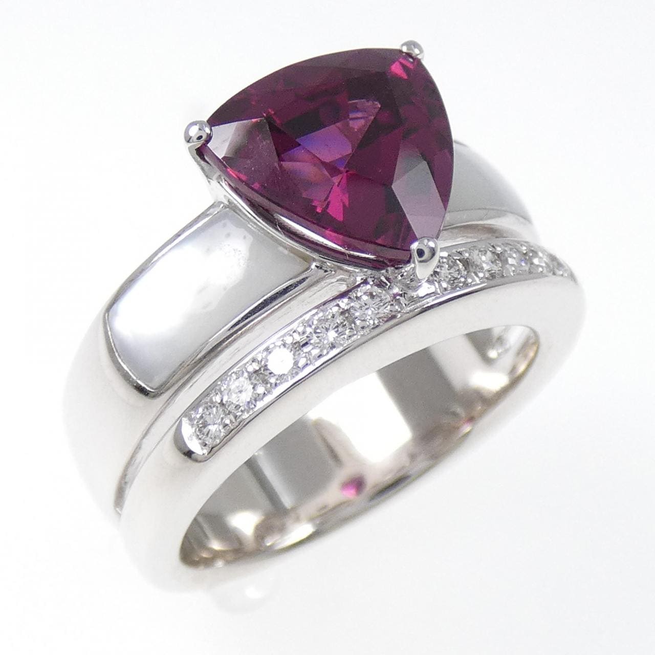 タサキ ガーネット リング 3.23CT