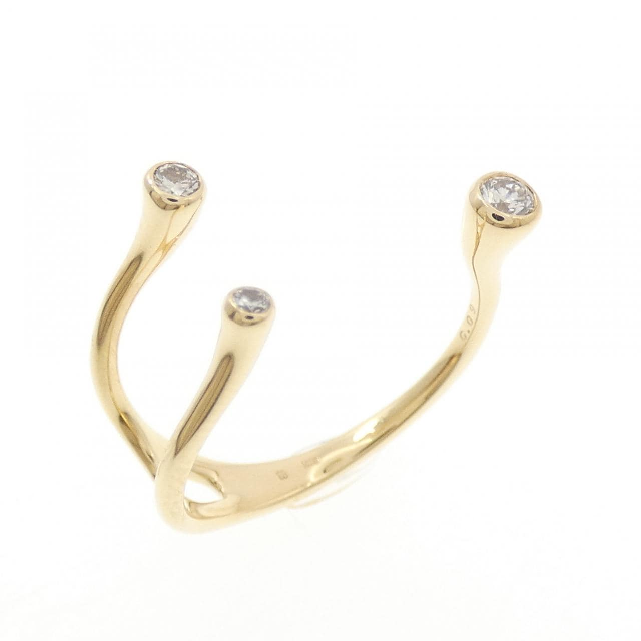 ヒロタカ ドロセラ リング 0.09CT