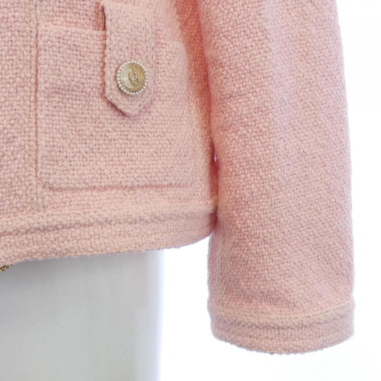 シャネル CHANEL P53061V39701 16C ノーカラージャケット
