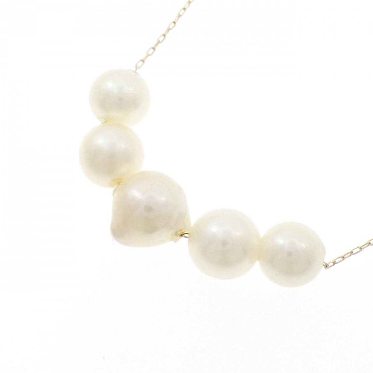 アガット アコヤパール ネックレス