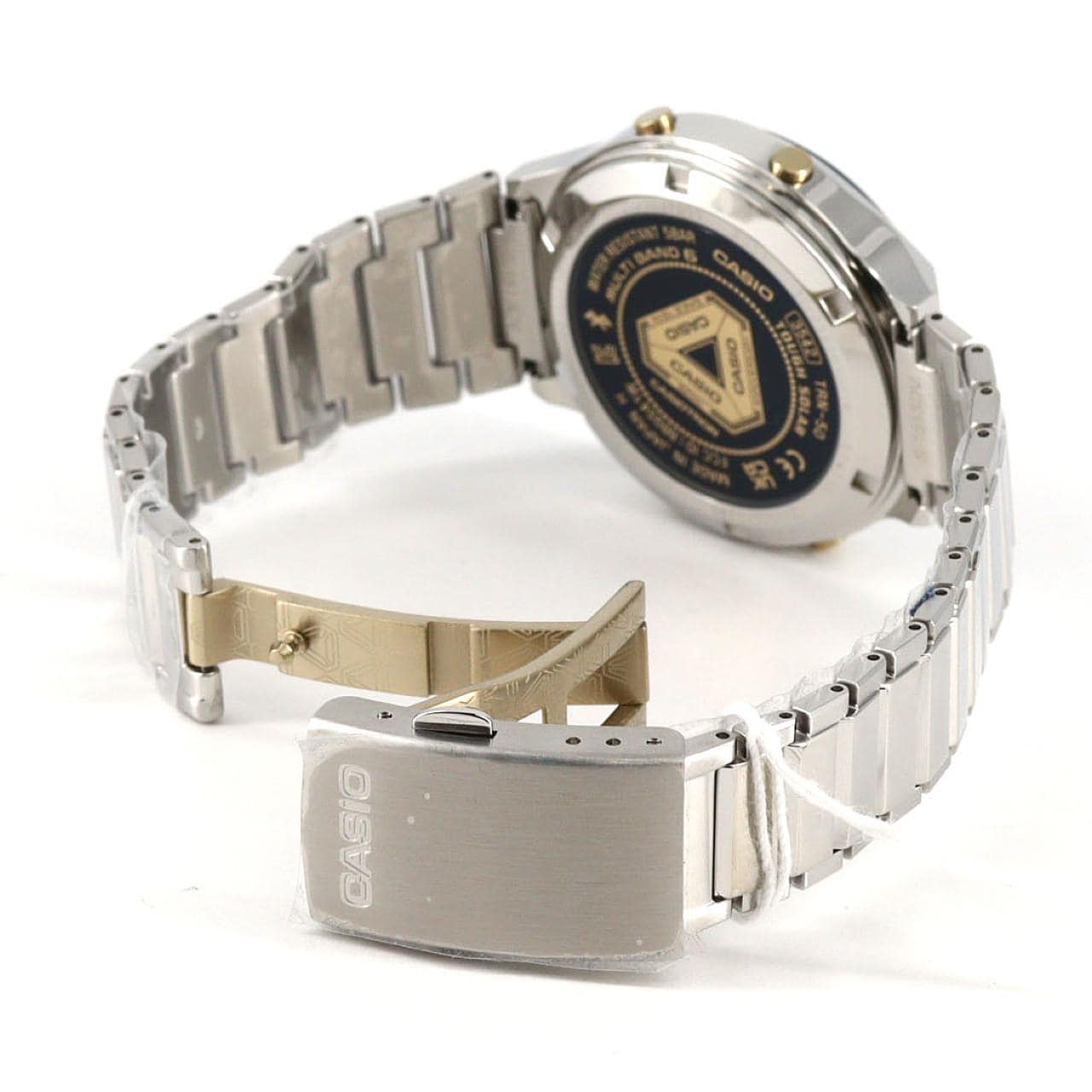 カシオ カシオトロン 電波時計 TRN-50SS-2AJR SS ソーラークォーツ