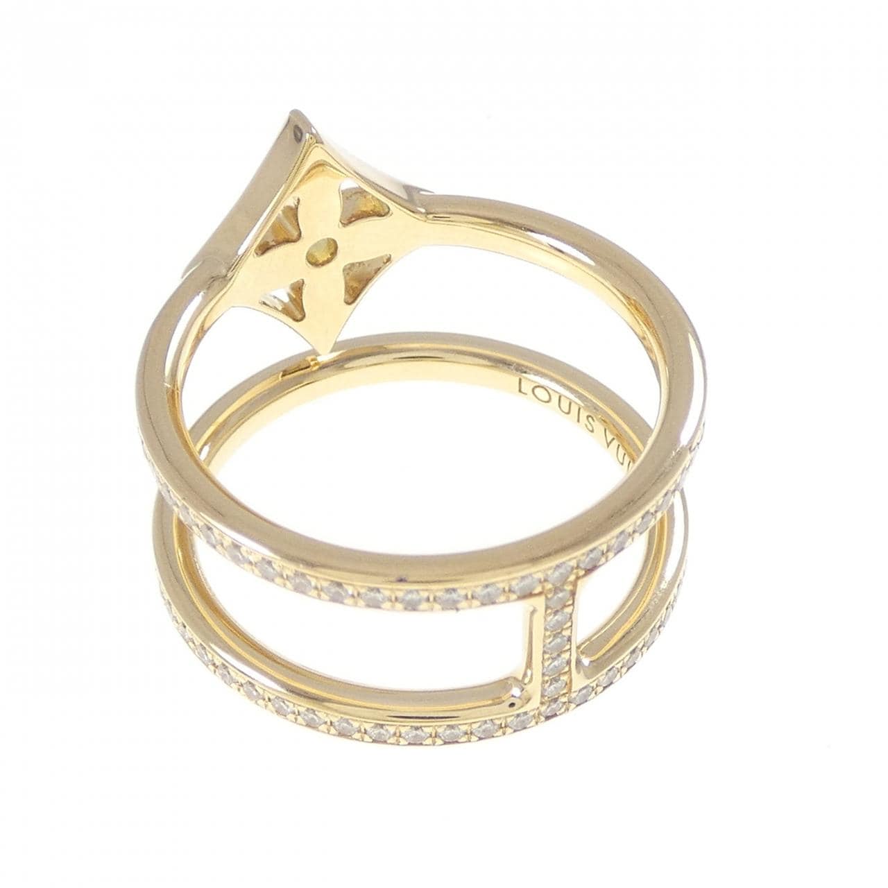 ルイヴィトン イディール ブロッサム ディアモン リング