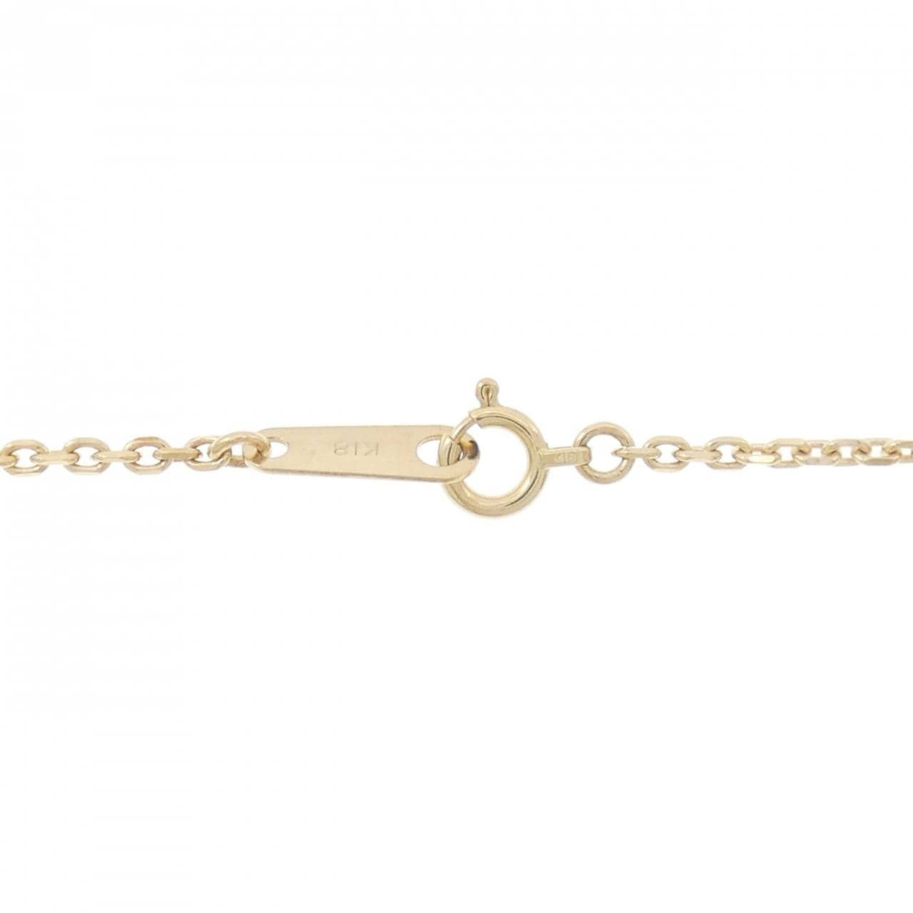 K18YG シトリン ネックレス