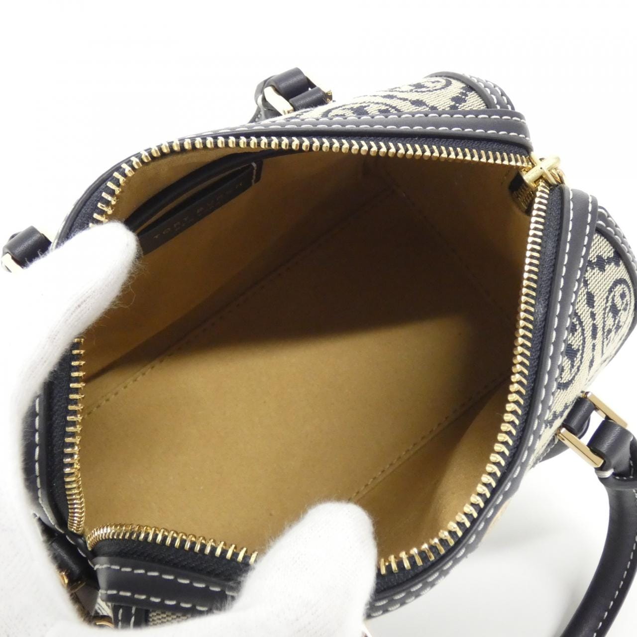 【新品】トリーバーチ T モノグラム プチ バレル バッグ 181284 バッグ