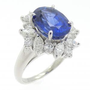 タサキ サファイヤ リング 3.58CT スリランカ産