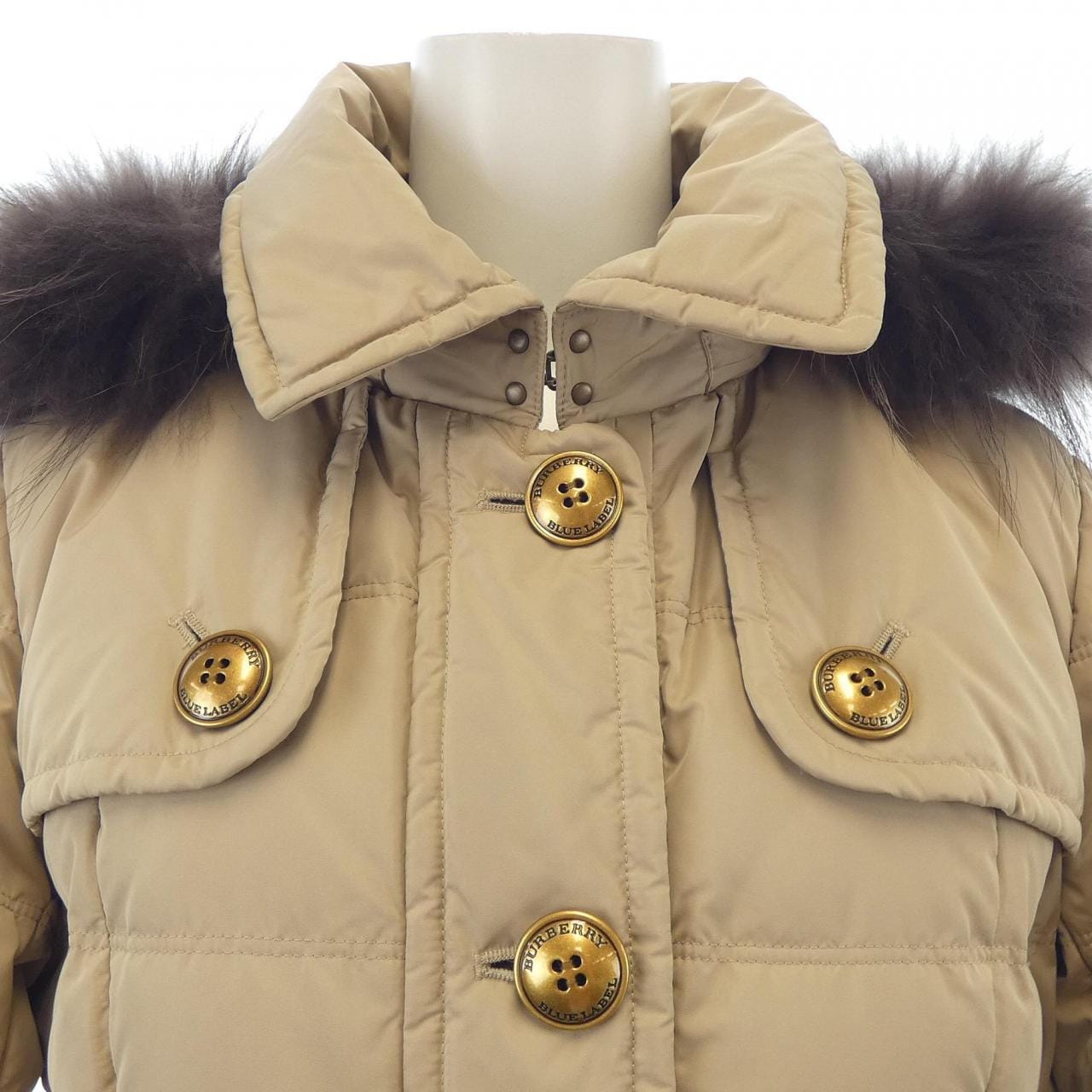 バーバリーブルーレーベル BURBERRY BLUE LABEL ダウンコート