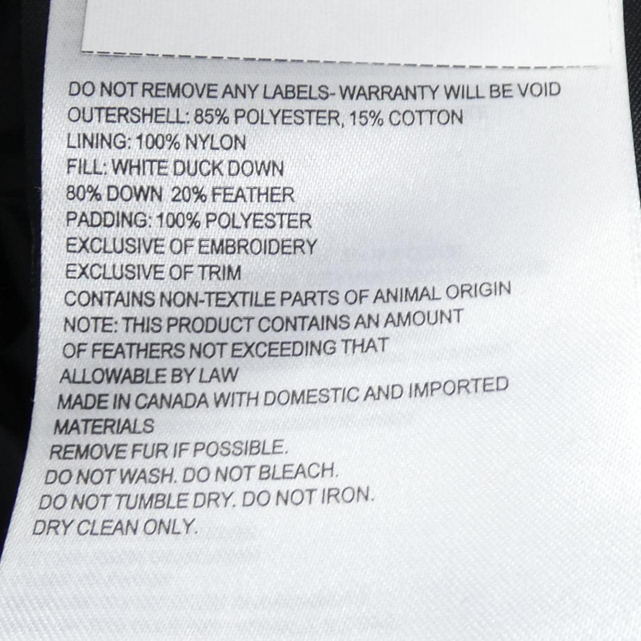 カナダグース CANADA GOOSE 3438JM JASPER ジャスパー ダウンジャケット