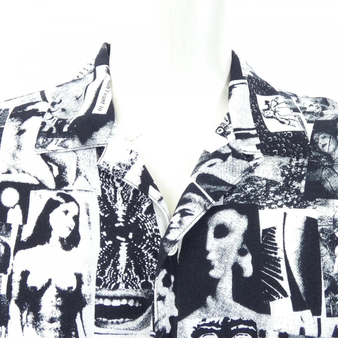 シュプリーム SUPREME Vibrations Rayon S／Sシャツ