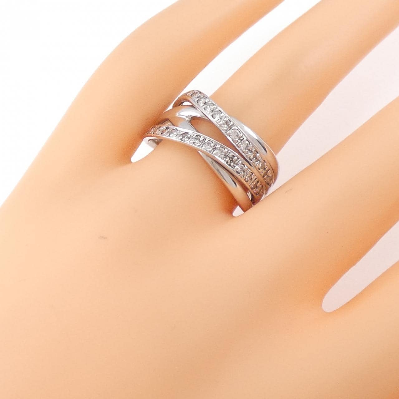PT900 Diamond Ring 0.50CT