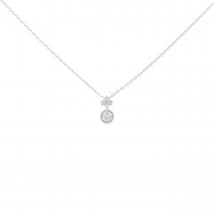 K10WG ダイヤモンド ネックレス 0.10CT