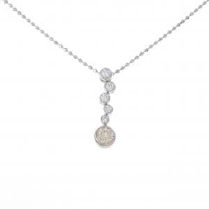 カシケイ ベゼル セッティング ネックレス 0.35CT