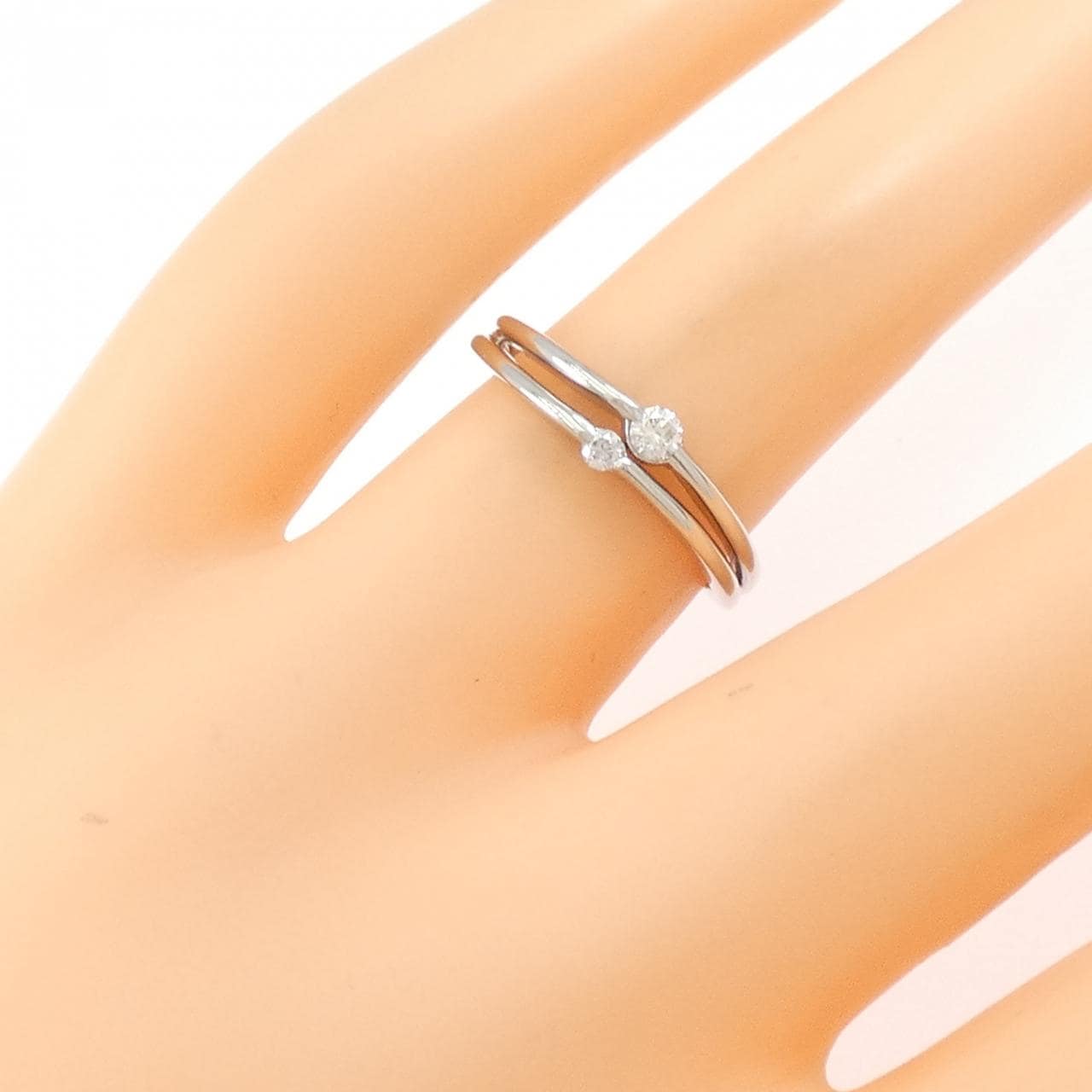 PT900 ダイヤモンド リング 0.10CT