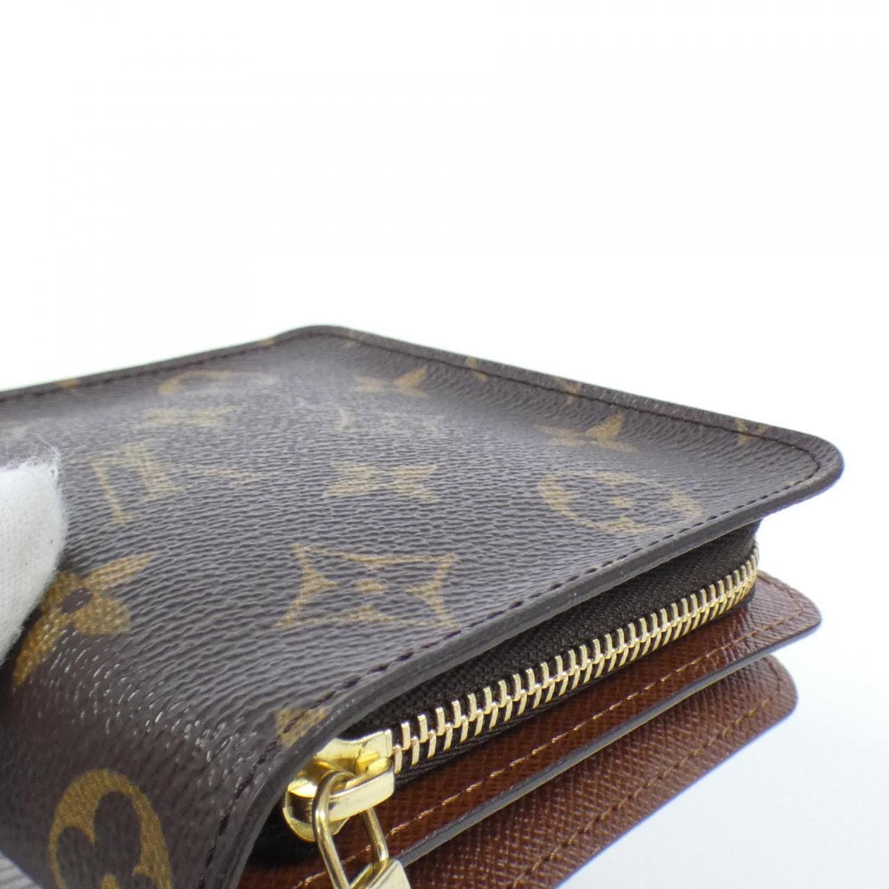 LOUIS VUITTON Monogram Compact Zip M61667 Wallet