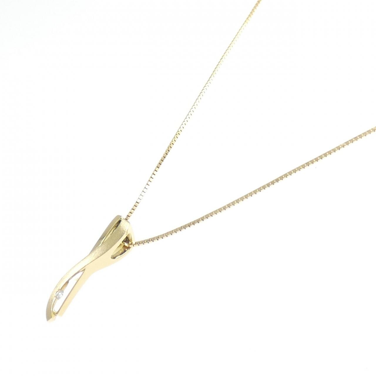 Ginza Tanaka钻石项链 0.04CT