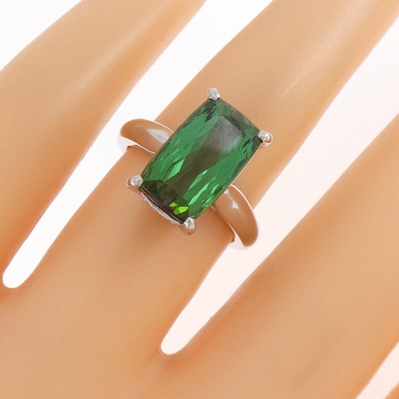 PT900 トルマリン リング 4.65CT