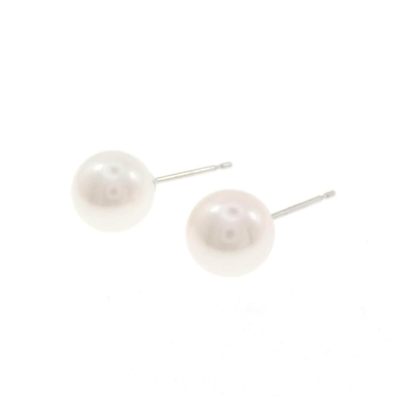 PT900 アコヤパール ピアス 8.6mm