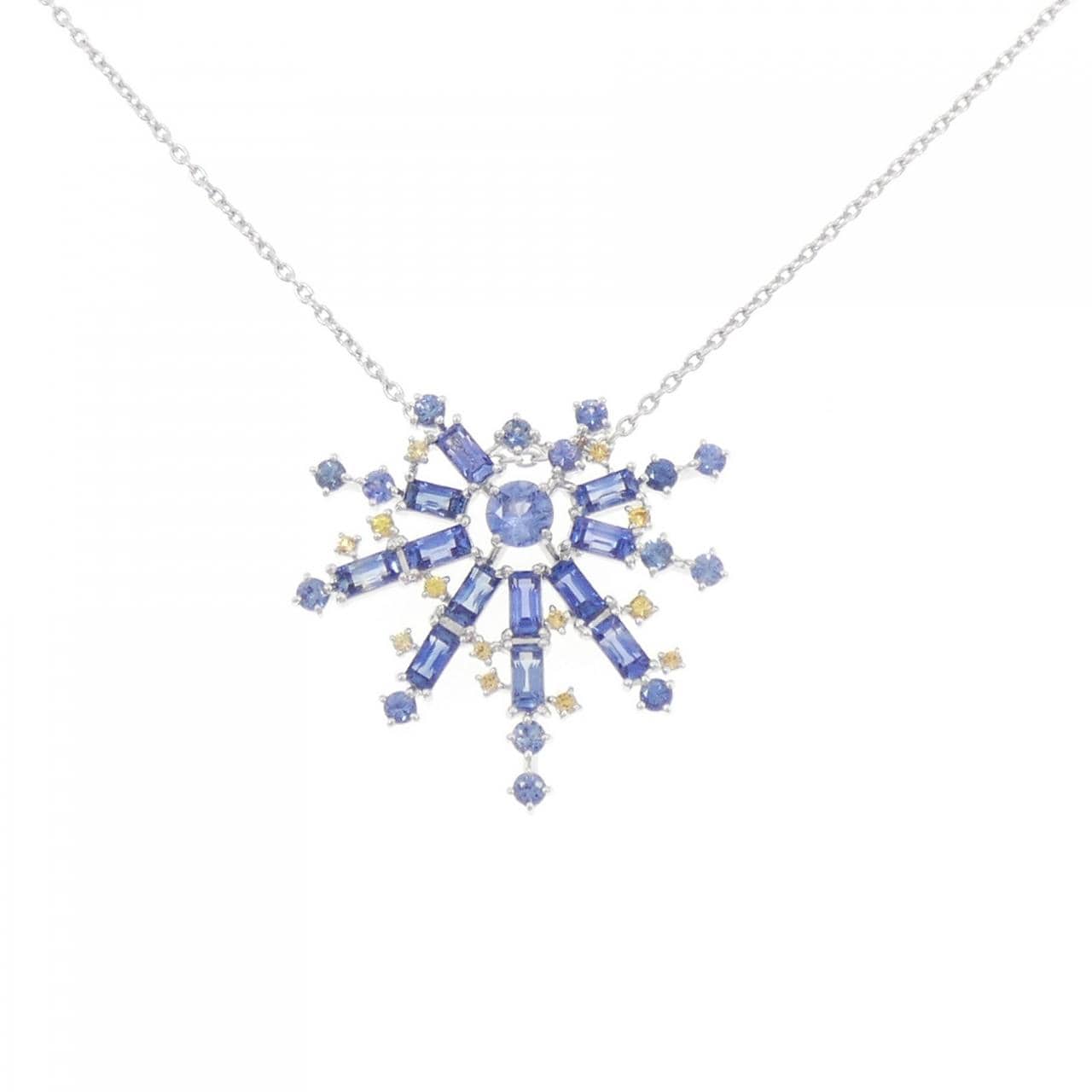 タサキ サファイヤ ネックレス 2.71CT