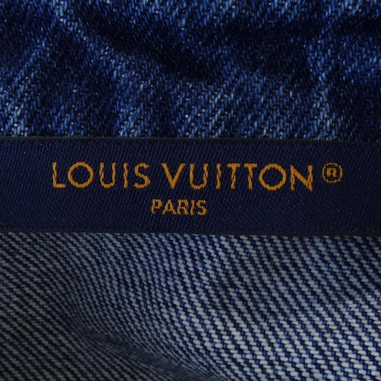 ルイヴィトン LOUIS VUITTON シグネチャーデニム ショートスリーブシャツ HSS95WJEE S／Sシャツ