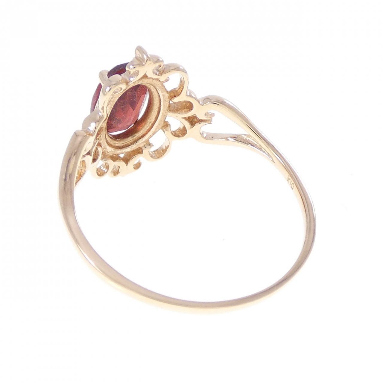 K10PG ガーネット リング