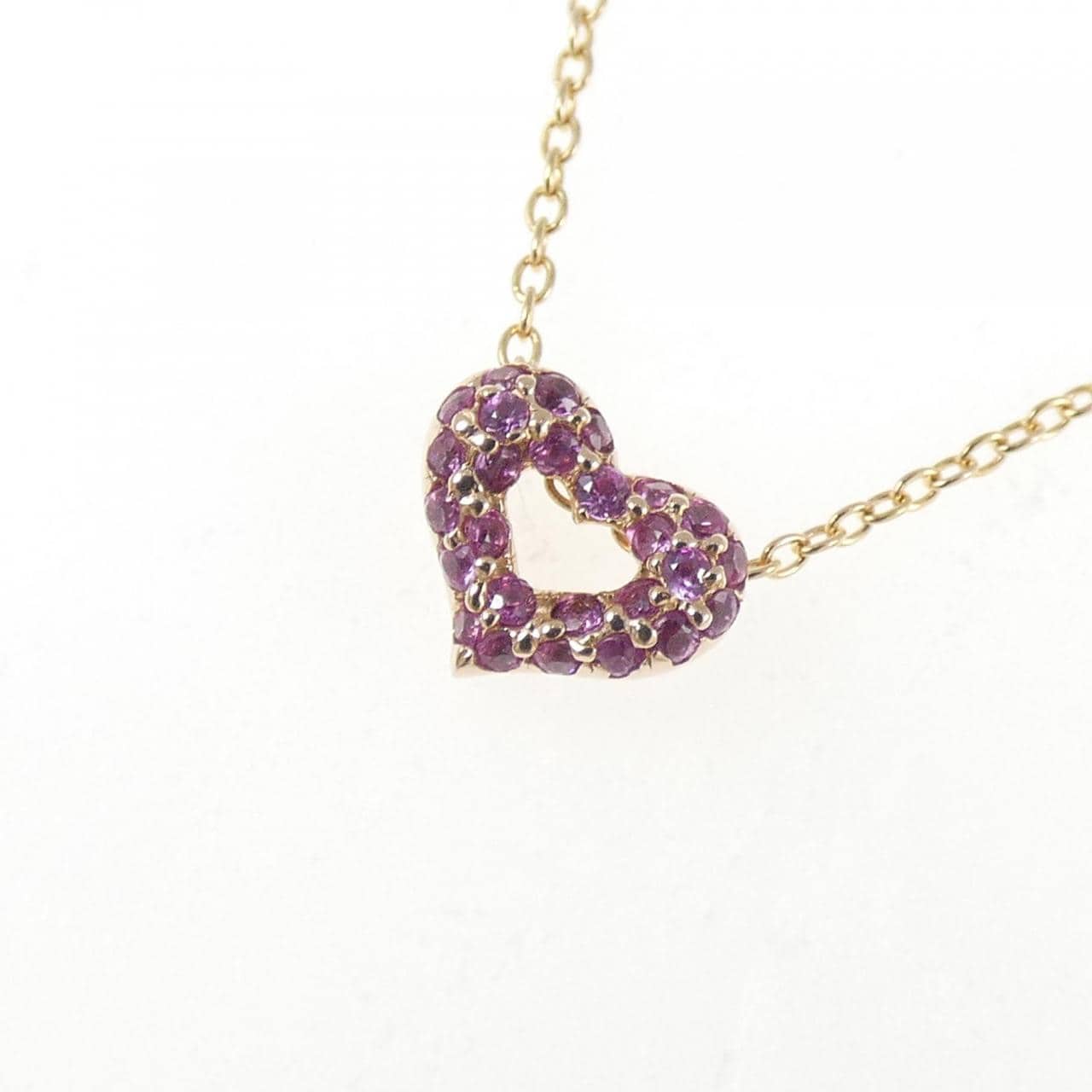 ポンテヴェキオ サファイヤ ネックレス 0.20CT