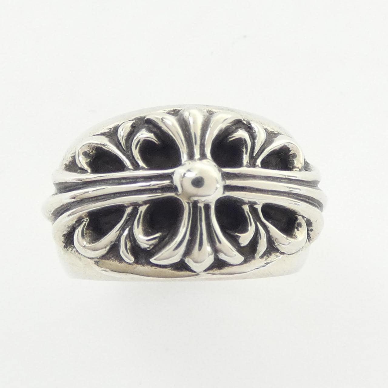 クロムハーツ CHROME HEARTS FLORAL CROSS フローラルクロス リング 207009009SLVXXX001 RING