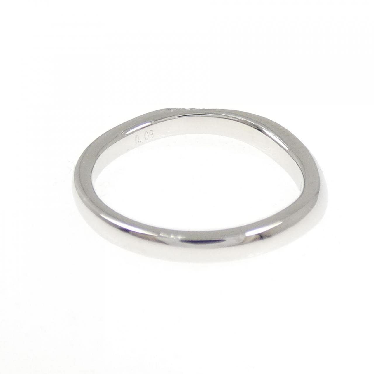 PT950 ダイヤモンド リング 0.08CT