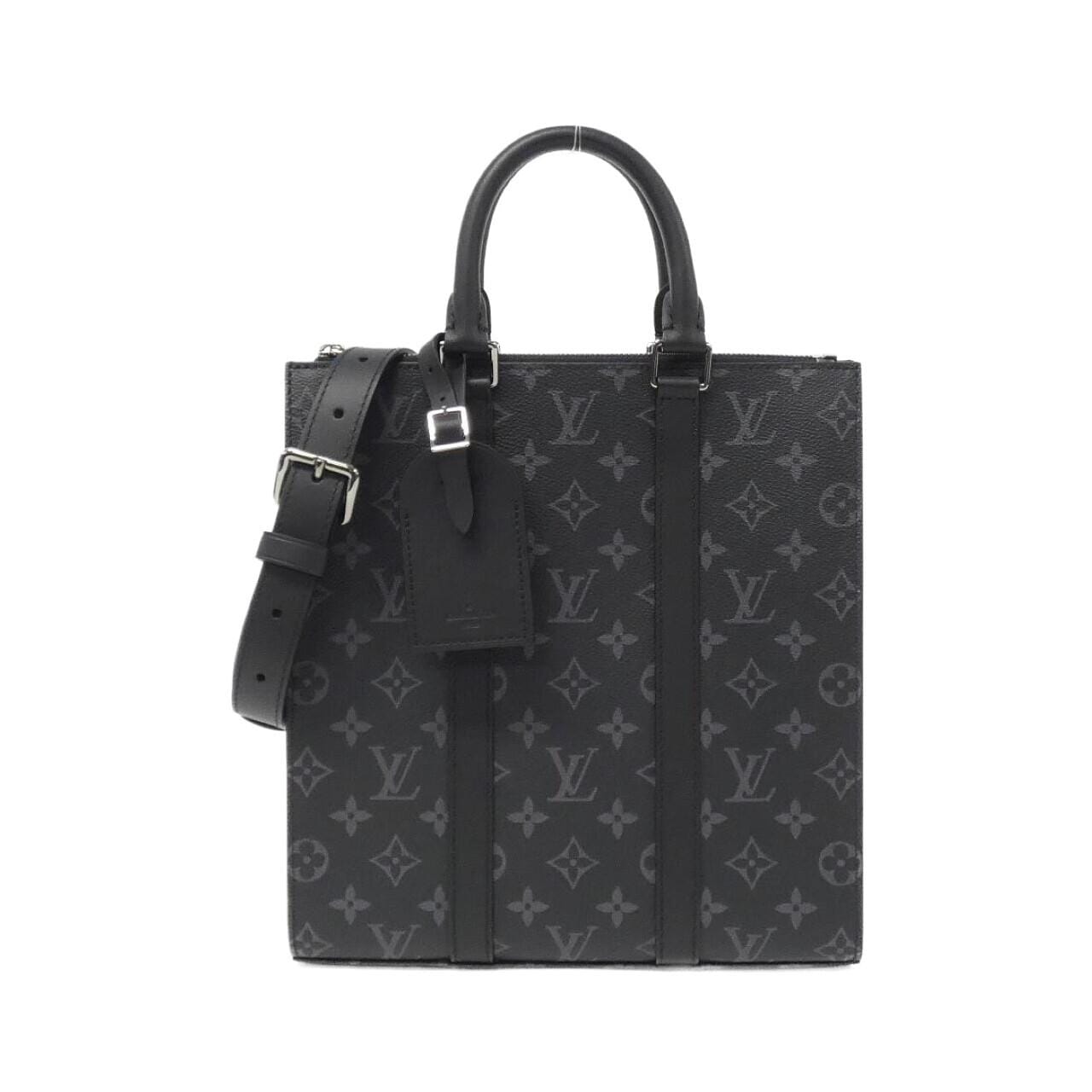 LOUIS VUITTON Monogram Eclipse Sac 塑料十字包 M46098