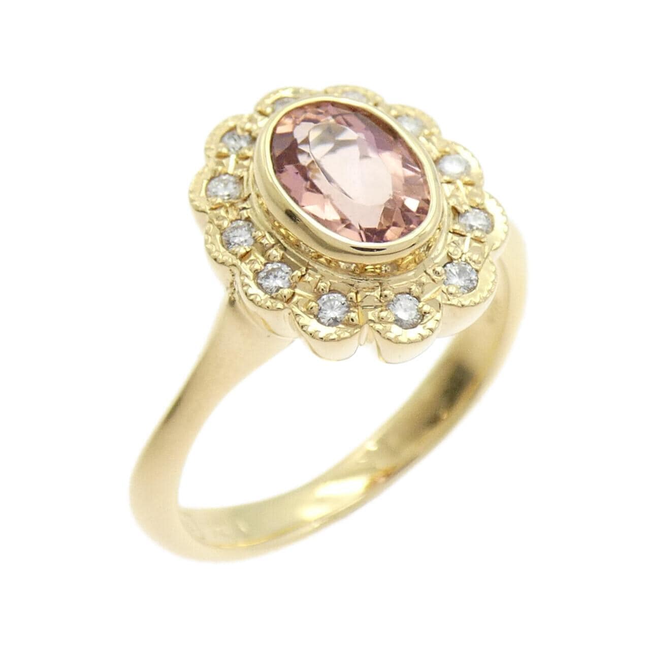 K18YG imperial Topaz ring