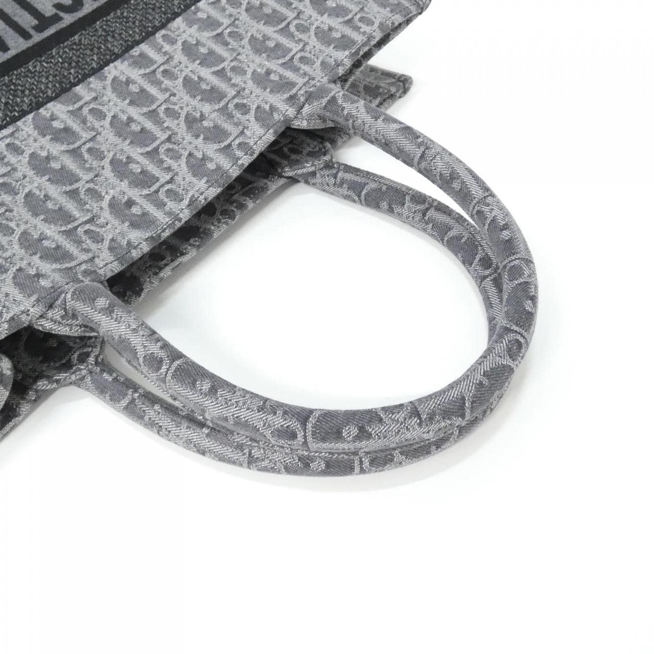 【未使用品】クリスチャンディオール DENIM DIOR OBLIQUE ディオール ブック トート ミディアム M1296ZEYC バッグ