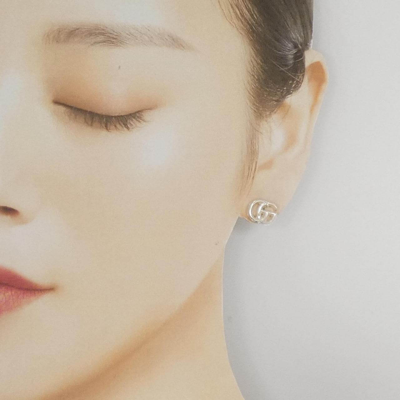 グッチ ダブルG ピアス