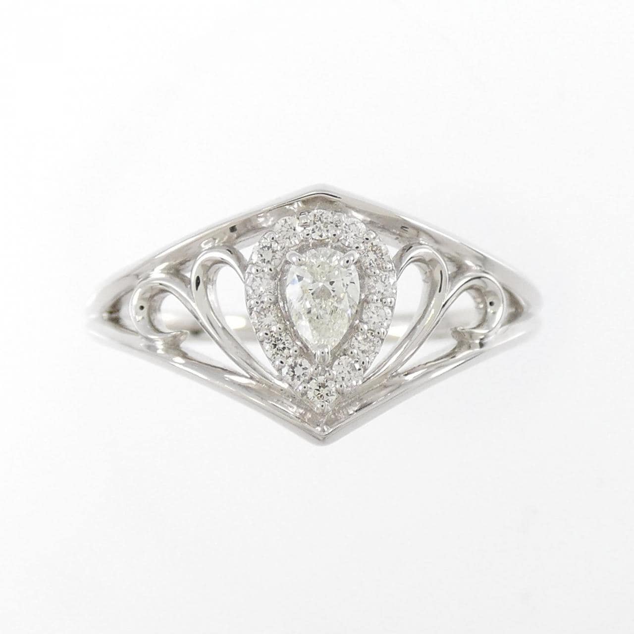 [新品] PT鑽石戒指 0.17CT